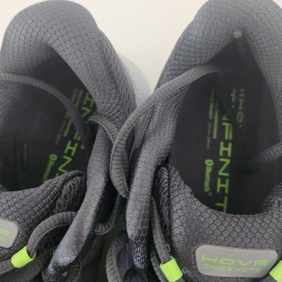 7 youth New Under Armour Grey tennis shoes - Picture 6 of 8